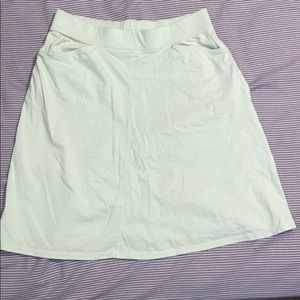J.Jill small petite mint green knit skirt
